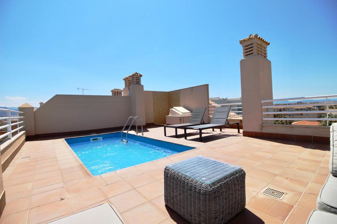Apartamento Atico espectacular piscina privada frontal al mar Dénia Exterior foto