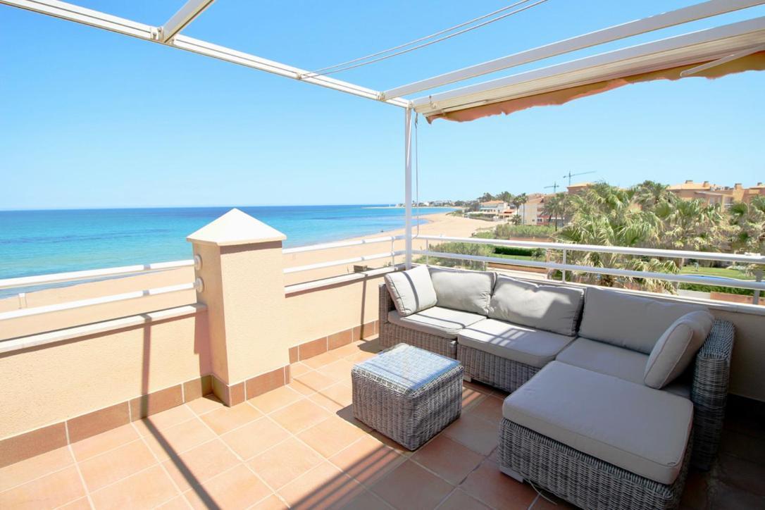 Apartamento Atico espectacular piscina privada frontal al mar Dénia Exterior foto